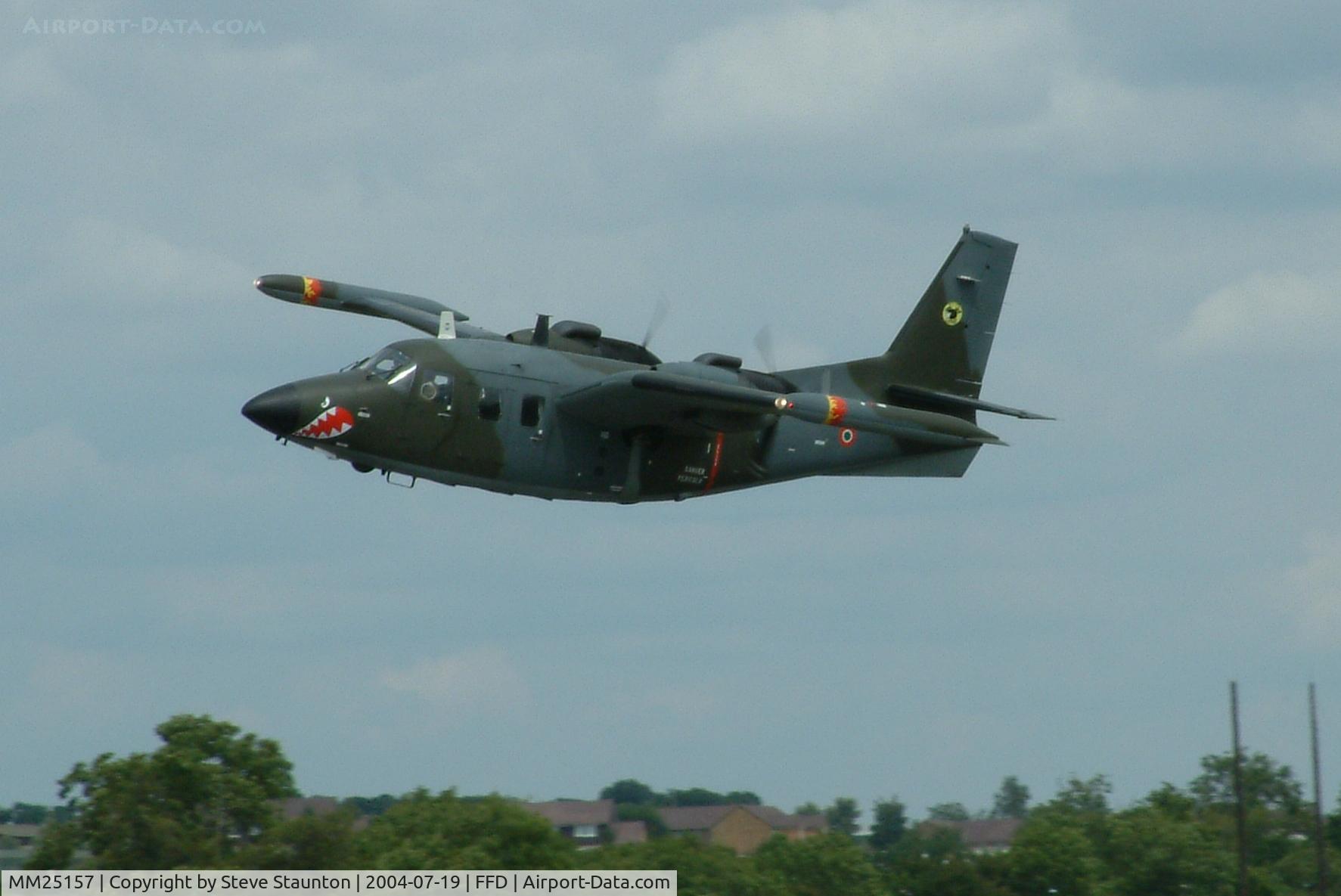MM25157, Piaggio P.166DL-3APH C/N 479 / 125, Royal International Air Tattoo 2004