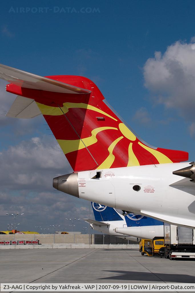 Z3-AAG, 2001 Bombardier CRJ-900LR (CL-600-2D24) C/N 15001, Macedonian Airlines CRJ900