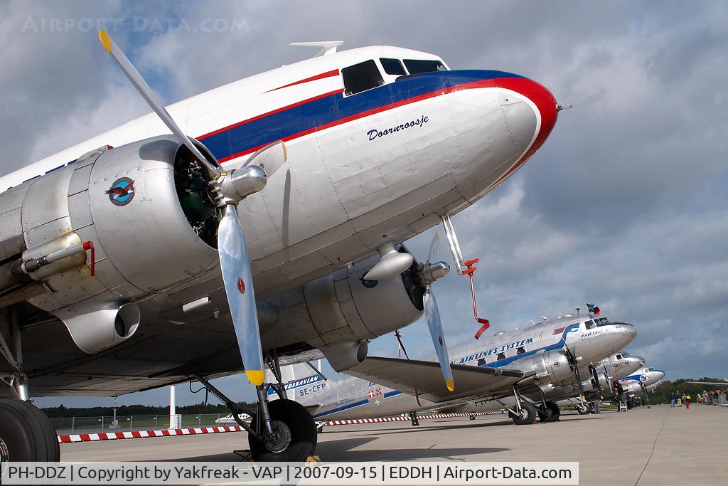 PH-DDZ, 1943 Douglas DC-3C-S1C3G (C-47A) C/N 19754, Martinair DC3