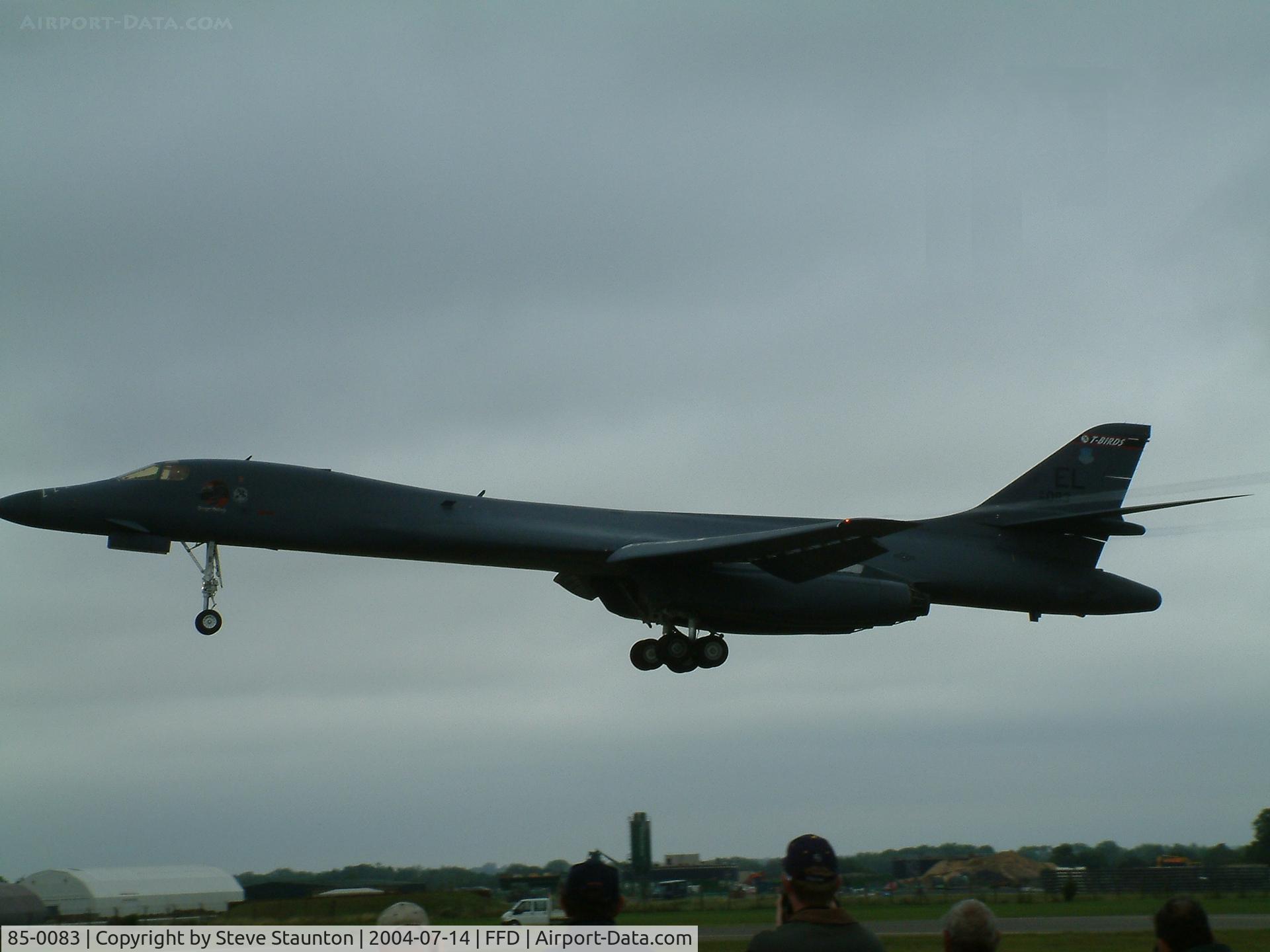 85-0083, Rockwell B-1B Lancer C/N 43, Royal International Air Tattoo 2004