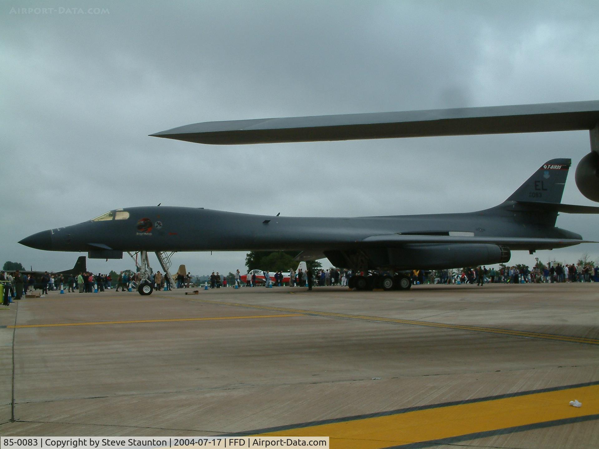 85-0083, Rockwell B-1B Lancer C/N 43, Royal International Air Tattoo 2004