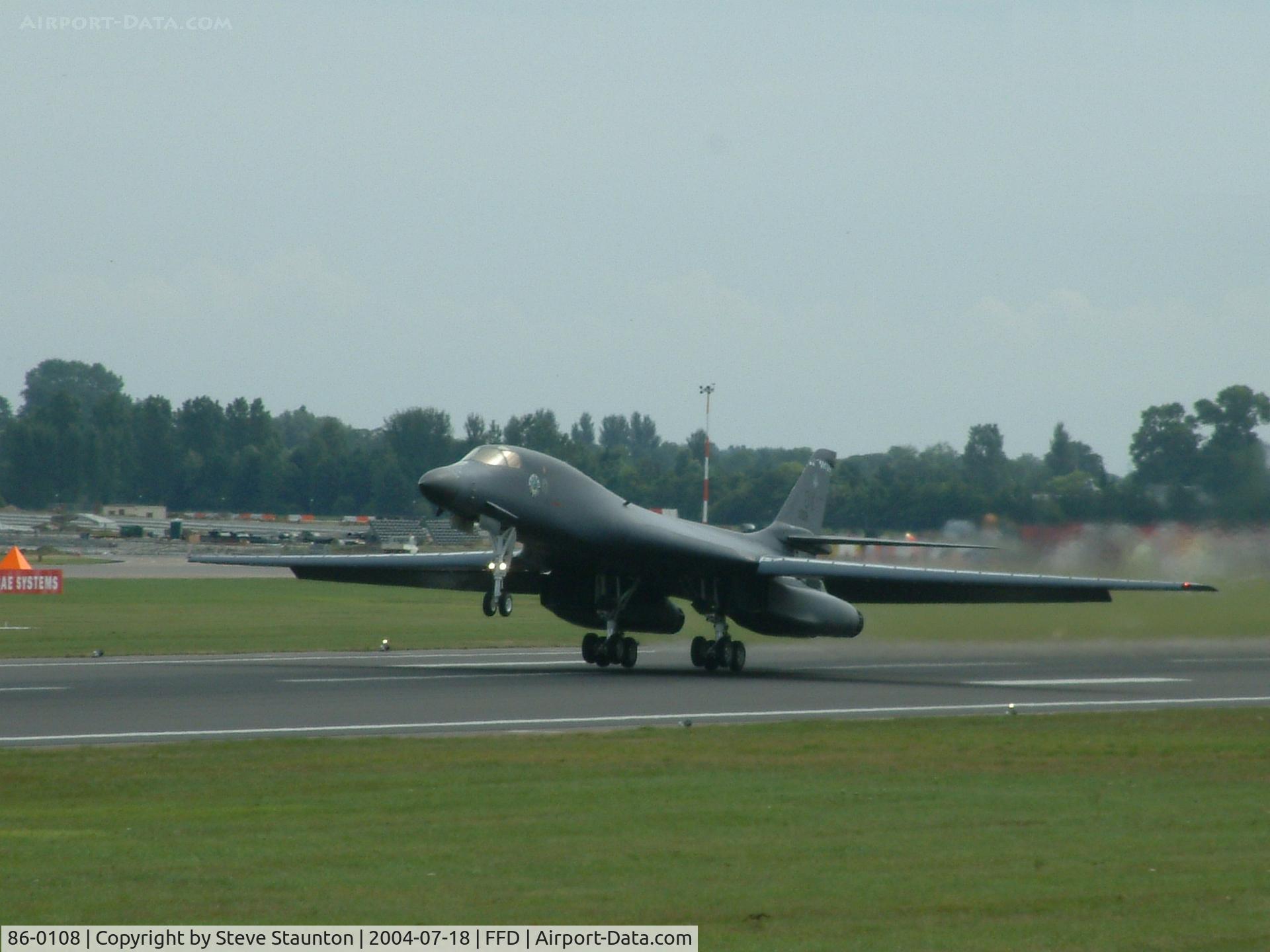 86-0108, 1986 Rockwell B-1B Lancer C/N 68, Royal International Air Tattoo 2004