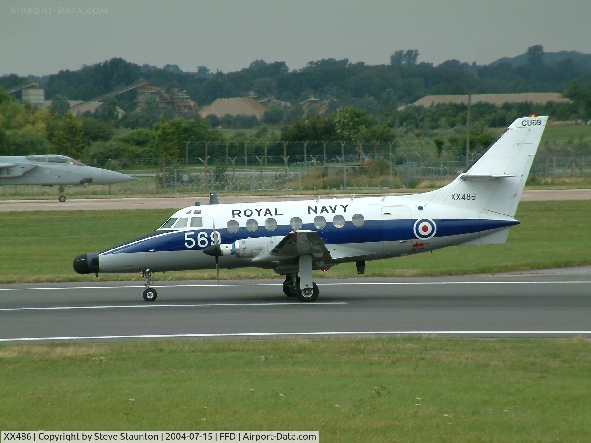 XX486, Scottish Aviation HP-137 Jetstream T.2 C/N 265, Royal International Air Tattoo 2004