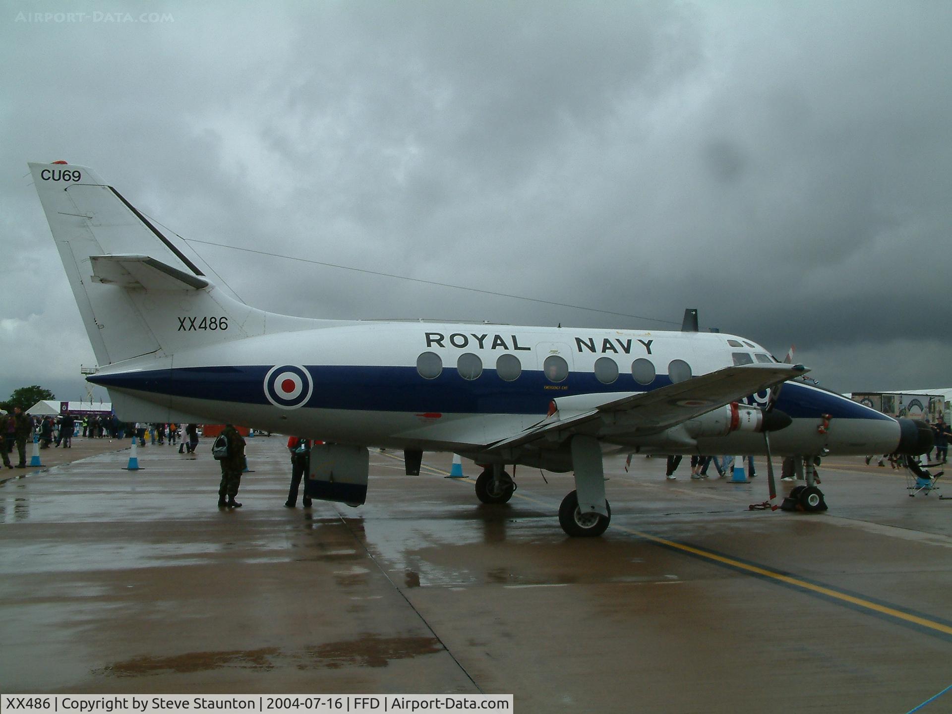 XX486, Scottish Aviation HP-137 Jetstream T.2 C/N 265, Royal International Air Tattoo 2004