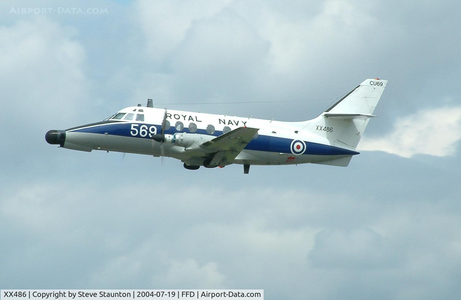 XX486, Scottish Aviation HP-137 Jetstream T.2 C/N 265, Royal International Air Tattoo 2004