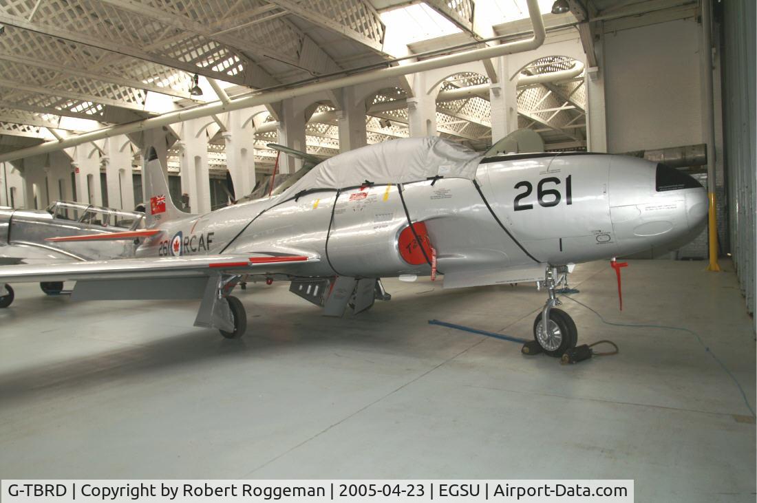 G-TBRD, 1954 Canadair CT-133 Silver Star 3 C/N T33-261, Golden Apple.Silver star Mk.3 in its original RCAF colors and serial 21261.
