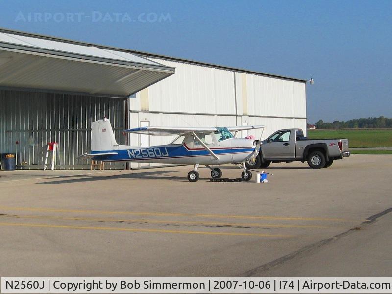 N2560J, 1964 Cessna 150E C/N 15061060, Nice vintage 150 at Urbana, OH