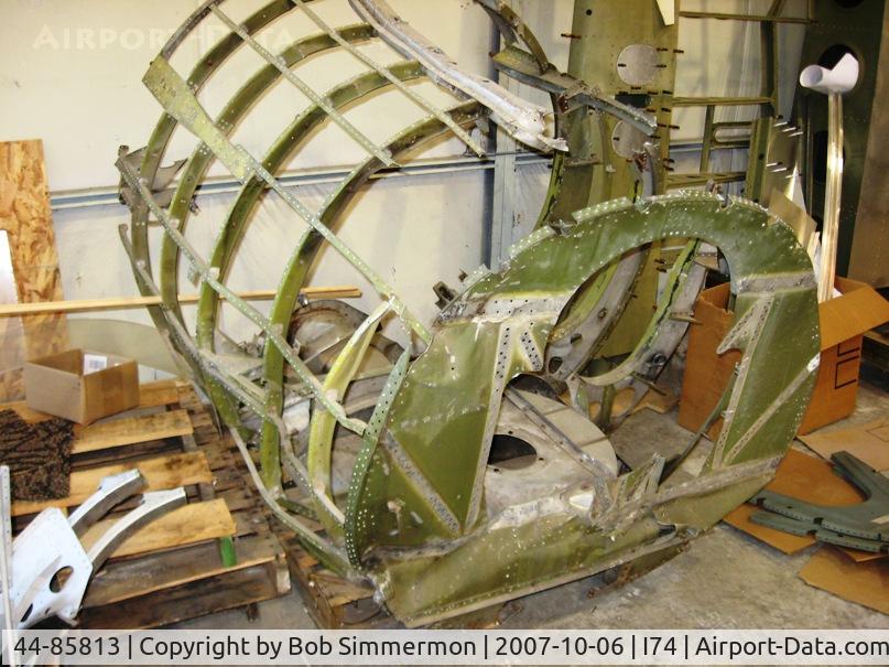 44-85813, 1944 Boeing B-17G Flying Fortress C/N 8722, Some of the stuff the restoration team still has to work on.
