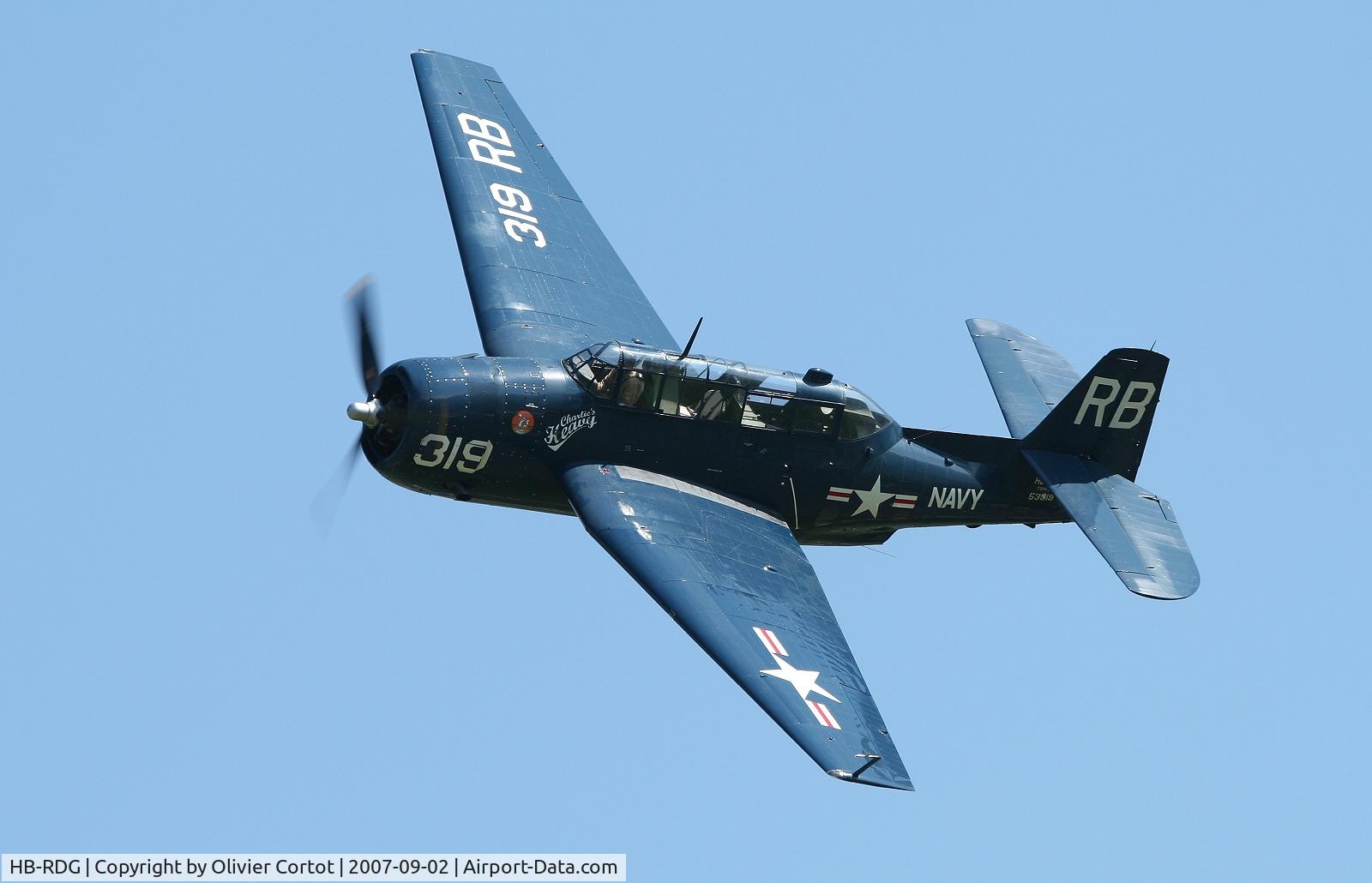 HB-RDG, 1945 Grumman TBM-3R Avenger C/N 3381, Bex Airshow