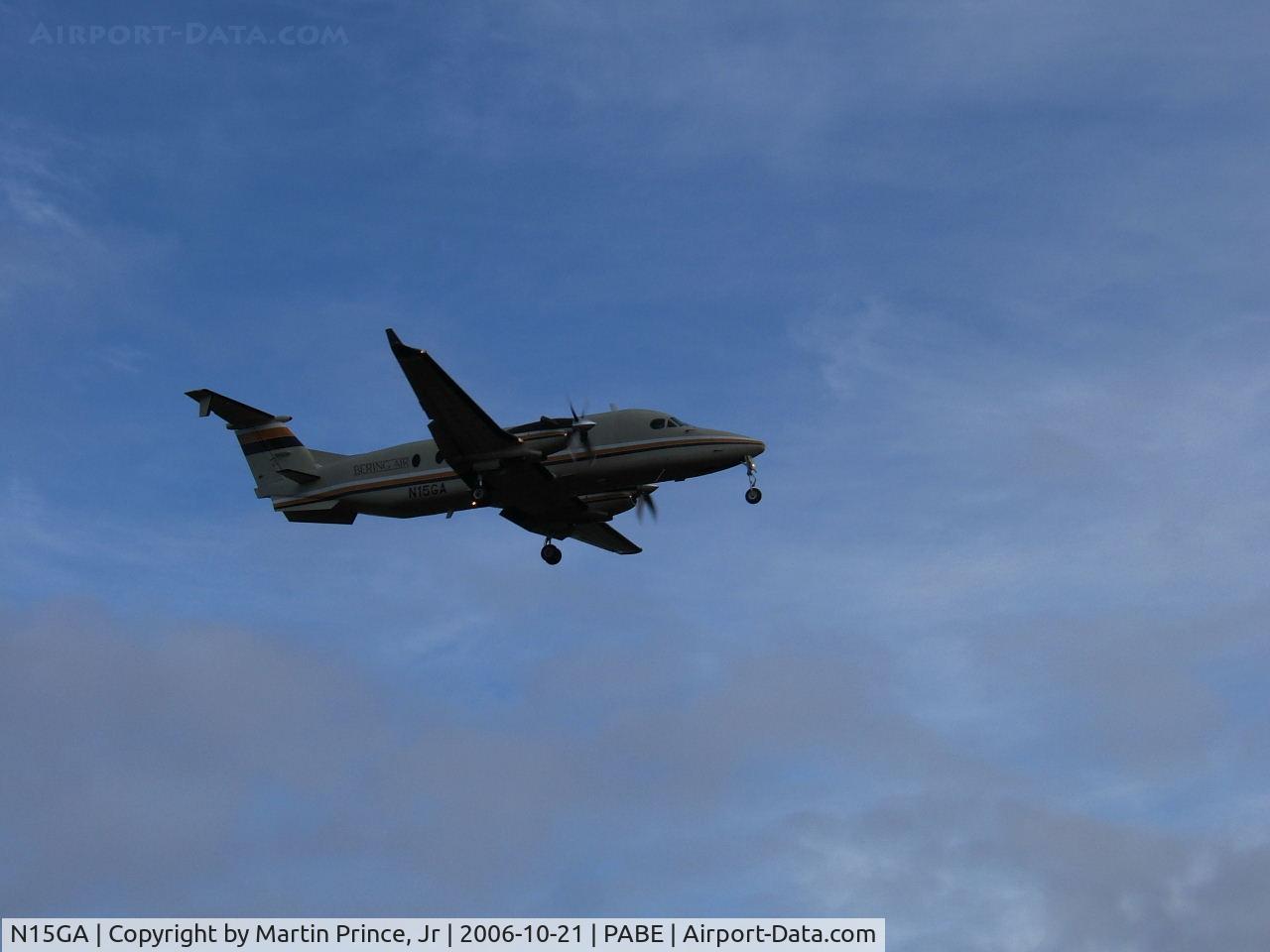 N15GA, 1993 Beech 1900D C/N UE-37, A rare visitor to Bethel, Bering Air based in Nome, ak.