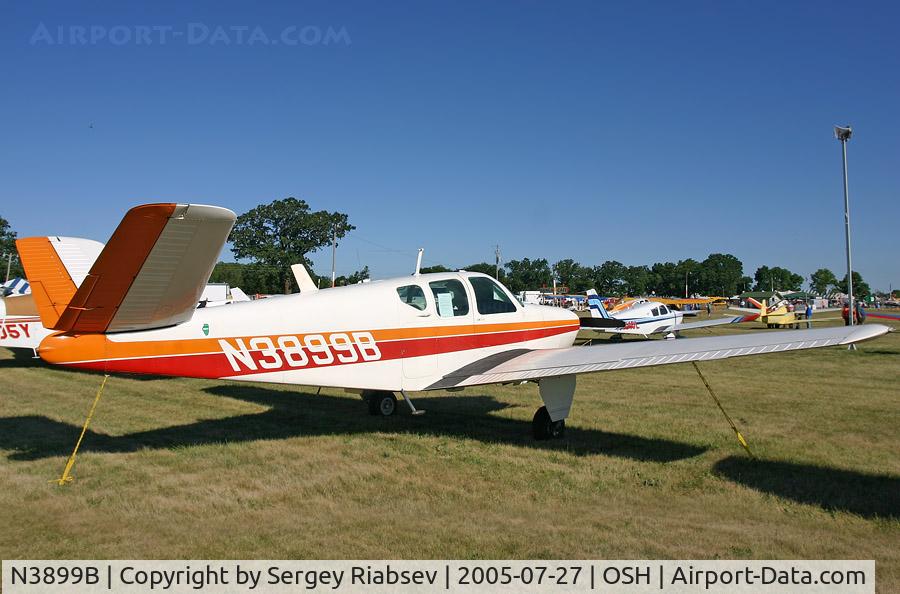 N3899B, 1955 Beech F35 Bonanza C/N D-4135, Beech F35