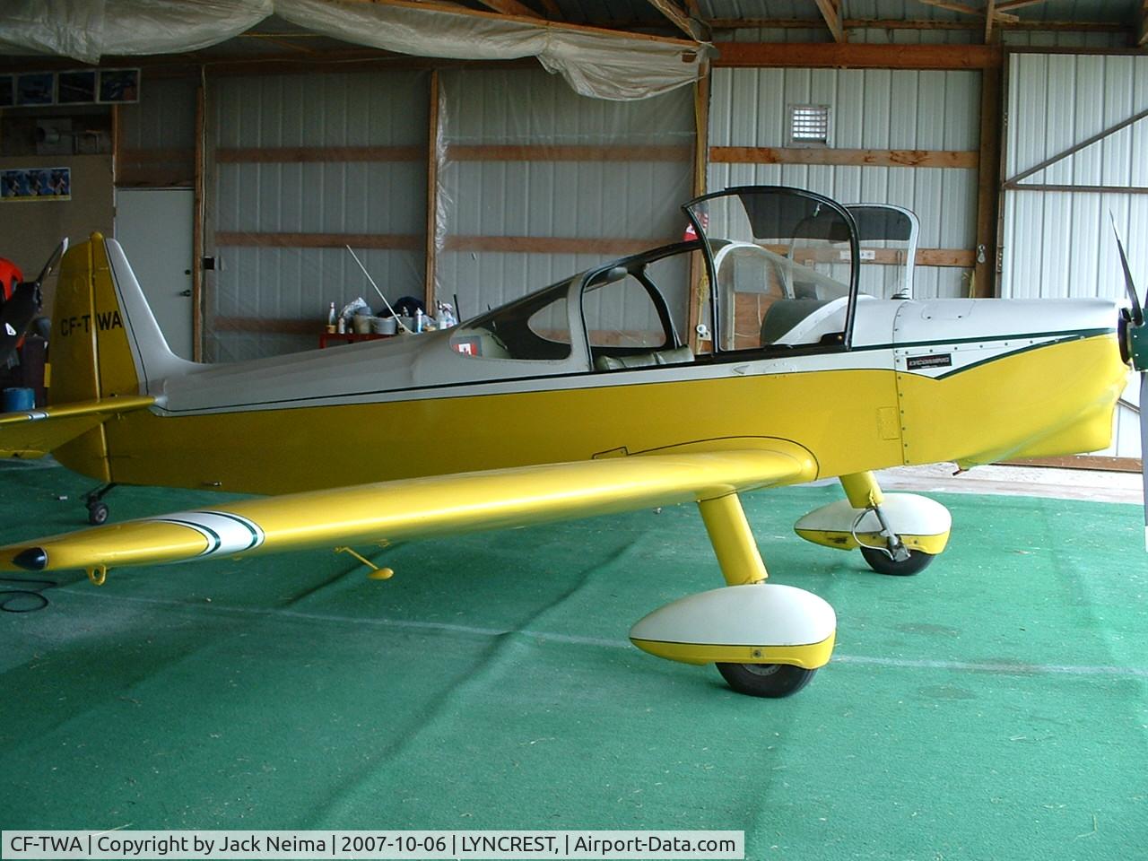 CF-TWA, 1973 Piel CP-305 Emeraude C/N 1082, Owned by Ray Bent, Stanley, Nova Scotia
