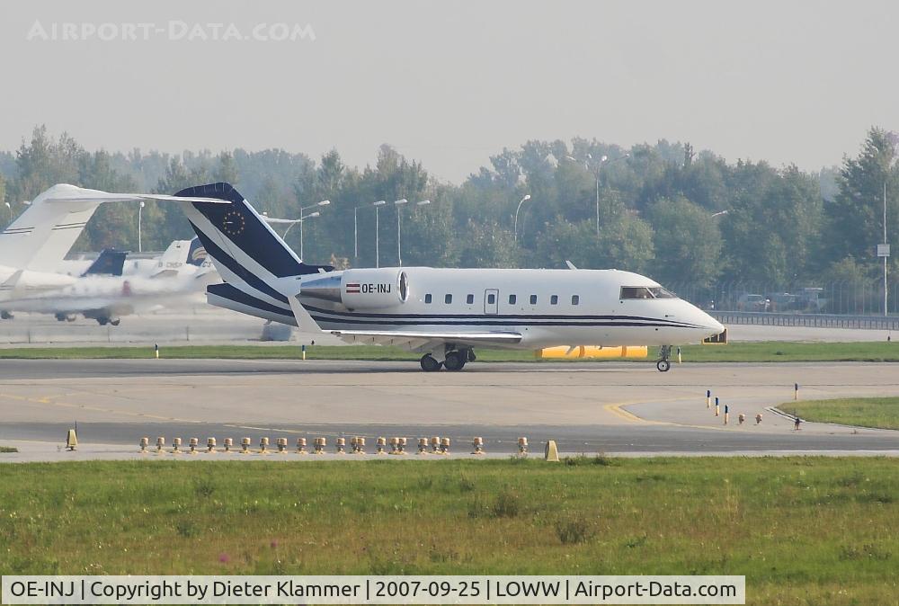 OE-INJ, 1999 Bombardier Challenger 604 (CL-600-2B16) C/N 5435, Amira Air, Austria, CL-600