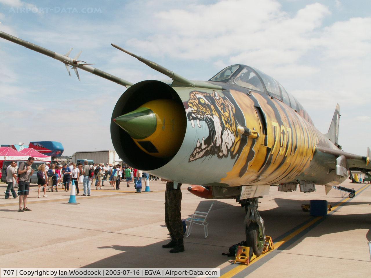707, Sukhoi Su-22UM-3K C/N 17532369707, Sukhoi Su-22-UM-3K/Polish AF/Fairford 2005