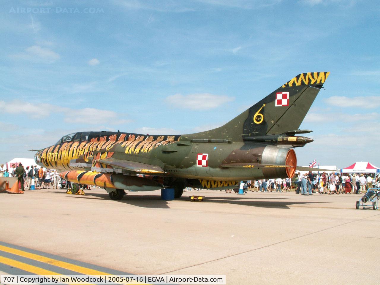 707, Sukhoi Su-22UM-3K C/N 17532369707, Sukhoi Su-22-UM-3K/Polish AF/Fairford 2005