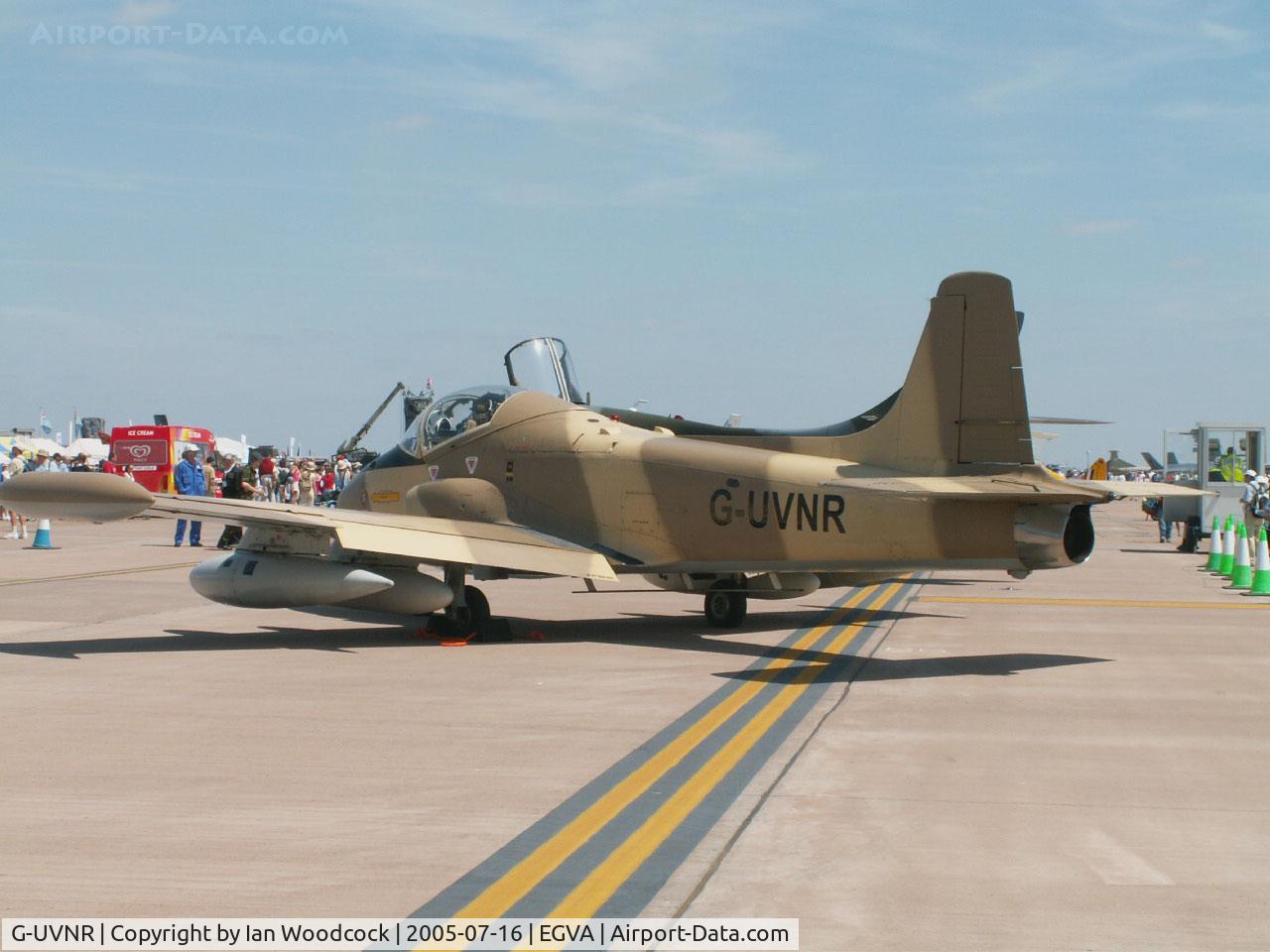 G-UVNR, 1971 BAC 167 Strikemaster Mk.87 C/N EEP/JP/2876, BAC Strikemaster MK87/Fairford 2005