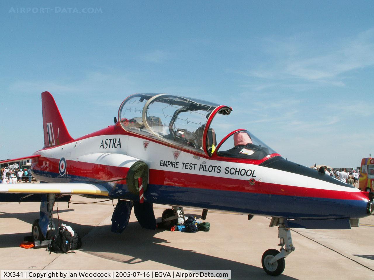 XX341, 1980 Hawker Siddeley Hawk T.1 C/N 190/312165, Hawk T.1A-ASTRA/ETPS/RIAT Fairford 2005