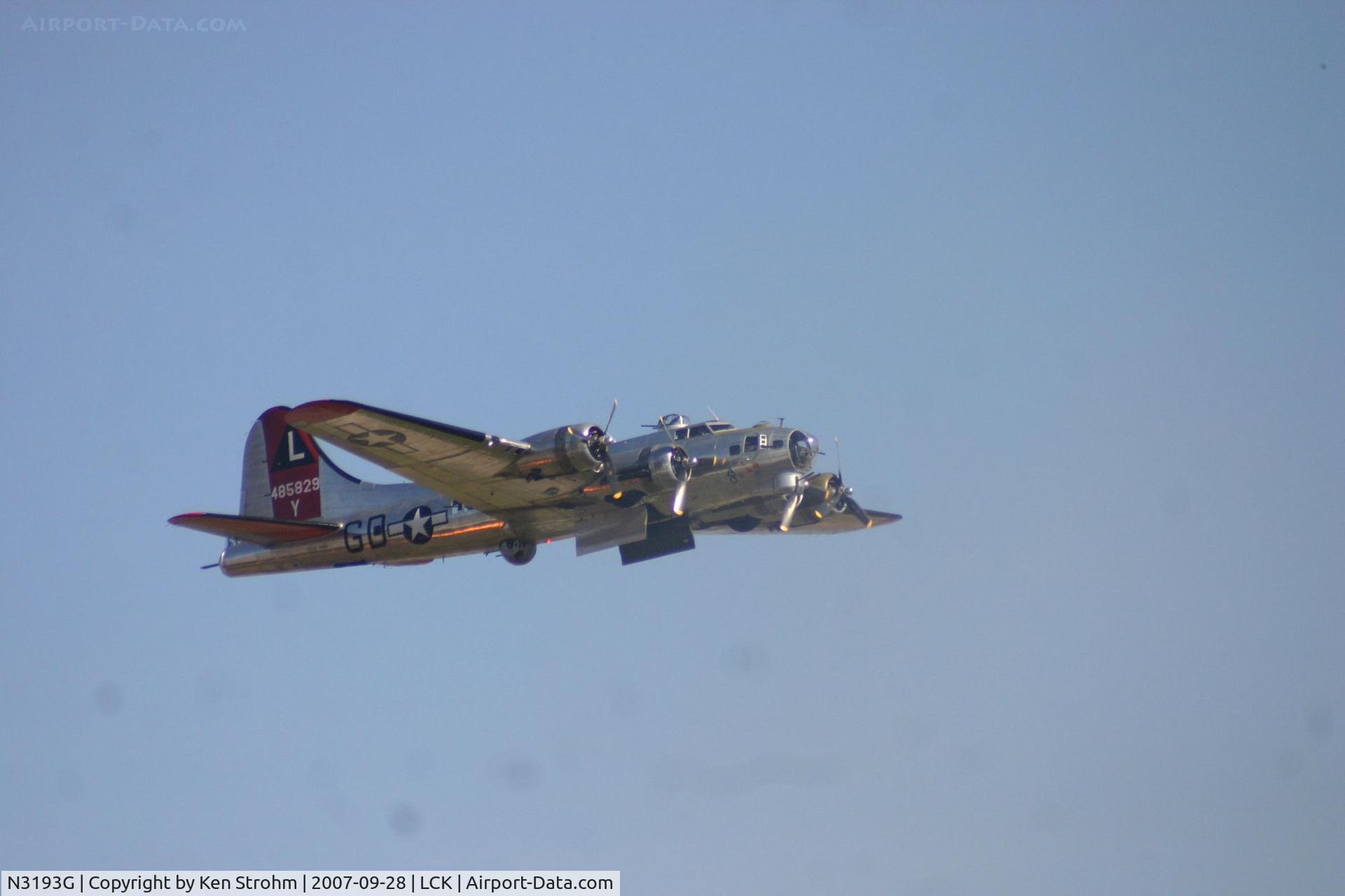 N3193G, 1944 Boeing B-17G Flying Fortress C/N 77255, Gathering of Mustangs and Legends 2007