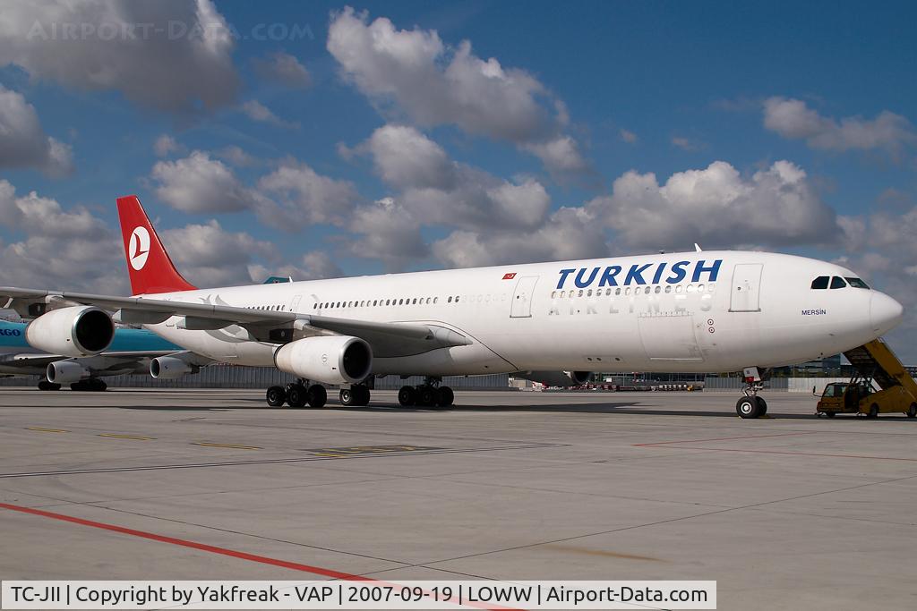 TC-JII, 2000 Airbus A340-313 C/N 331, Turkish Airlines Airbus A340-300