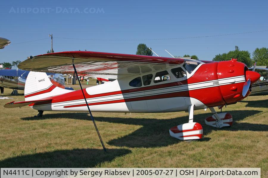 N4411C, 1953 Cessna 190 C/N 7996, Cessna 190