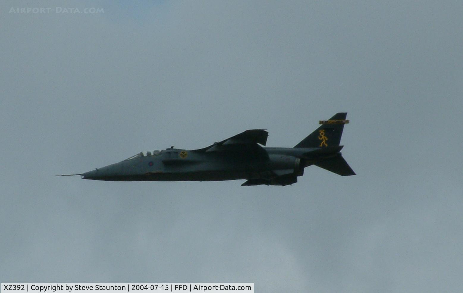 XZ392, 1977 Sepecat Jaguar GR.3A C/N S.157, Royal International Air Tattoo 2004