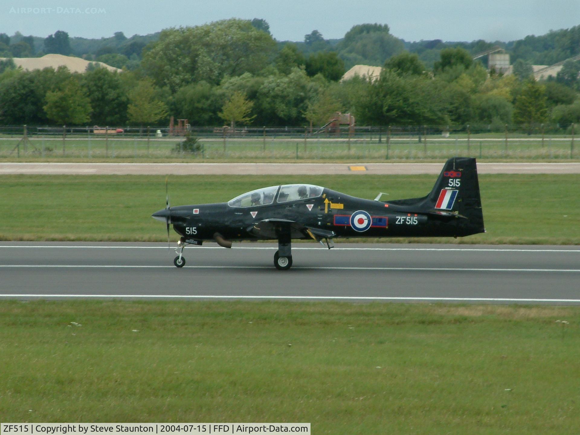 ZF515, 1992 Short S-312 Tucano T1 C/N S159/T130, Royal International Air Tattoo 2004
