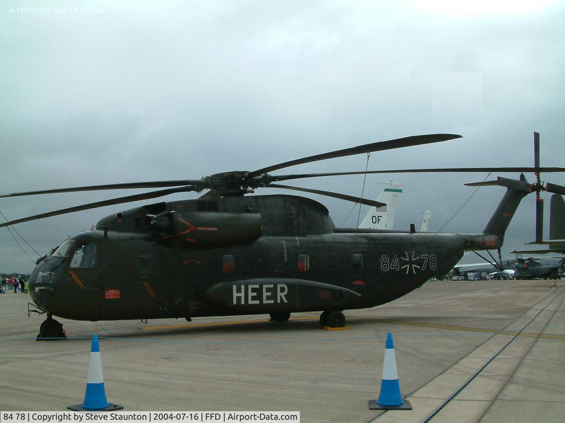 84 78, Sikorsky (VFW-Fokker) CH-53G C/N V65-076, Royal International Air Tattoo 2004