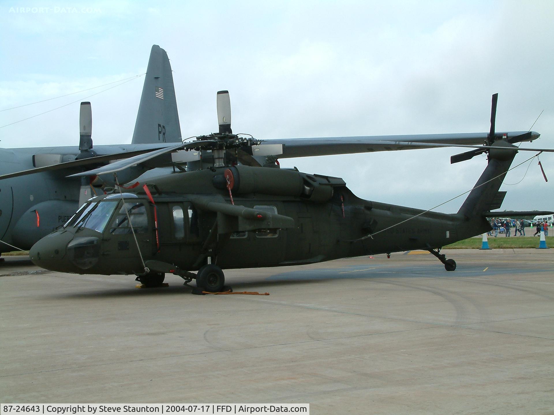 87-24643, 1987 Sikorsky UH-60A Black Hawk C/N 70-1180, Royal International Air Tattoo 2004