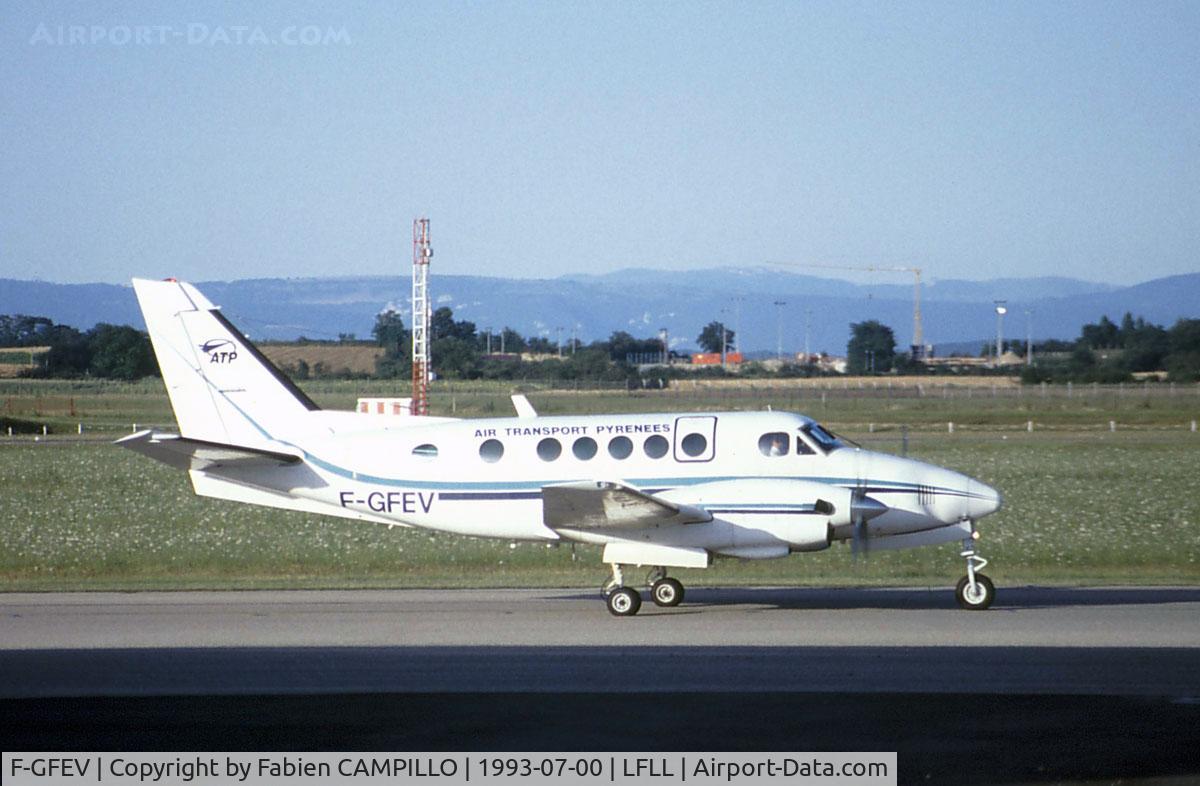 F-GFEV, 1975 Beech A100 King Air C/N B-213, Air Transport PyrenÃ©es