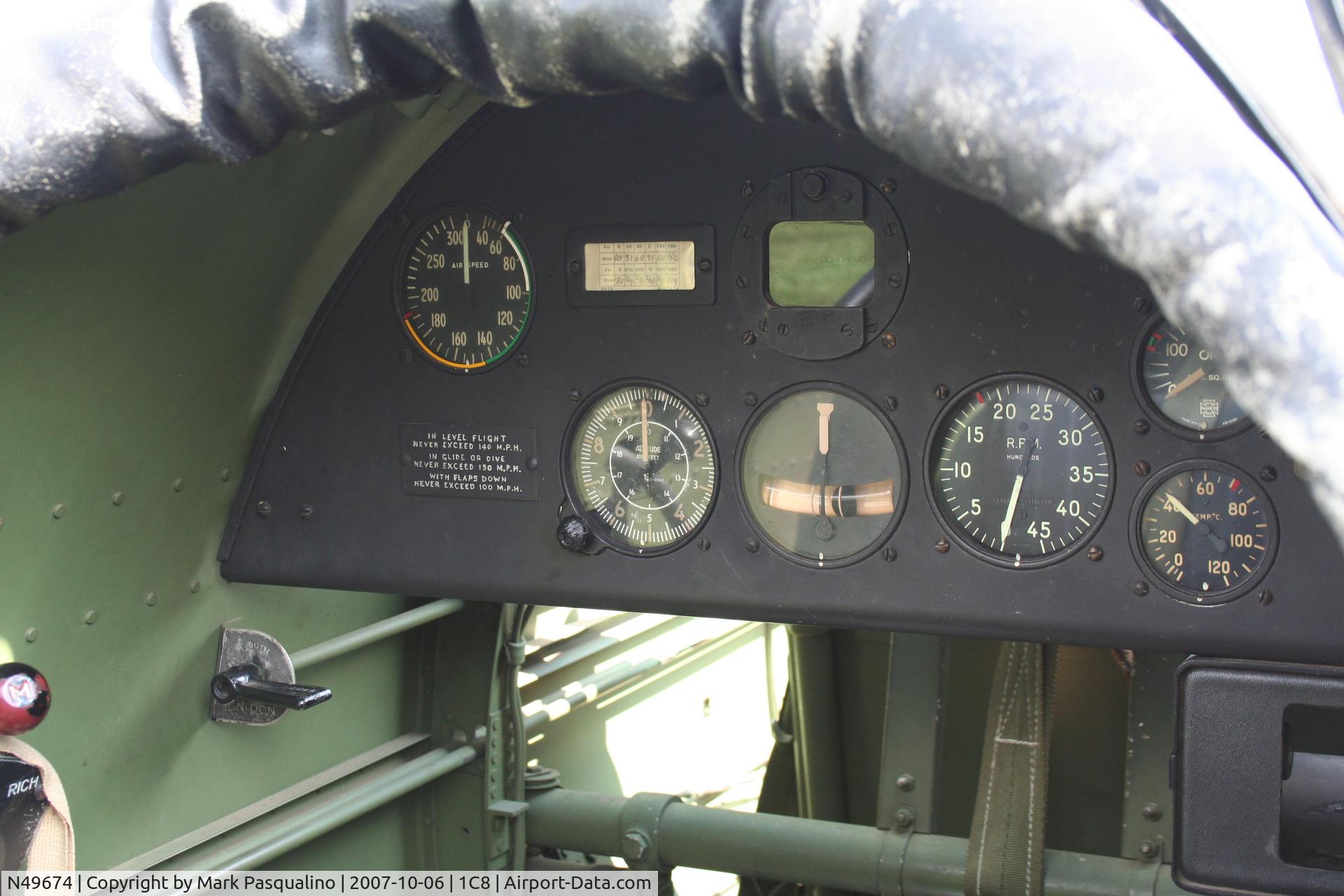 N49674, 1941 Ryan Aeronautical ST3KR C/N 1396, Ryan PT-22