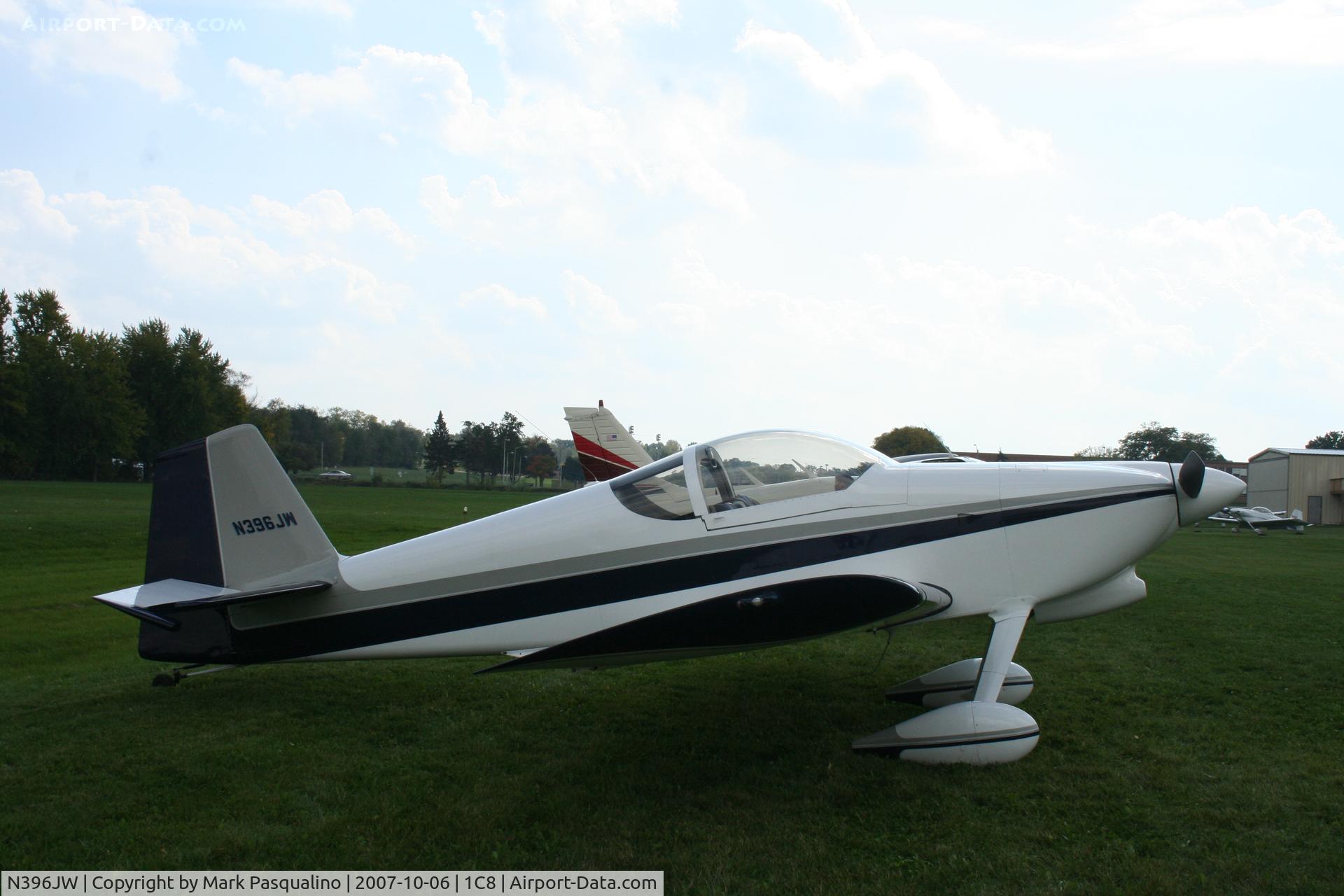 N396JW, 2000 Vans RV-6 C/N 24501, RV-6