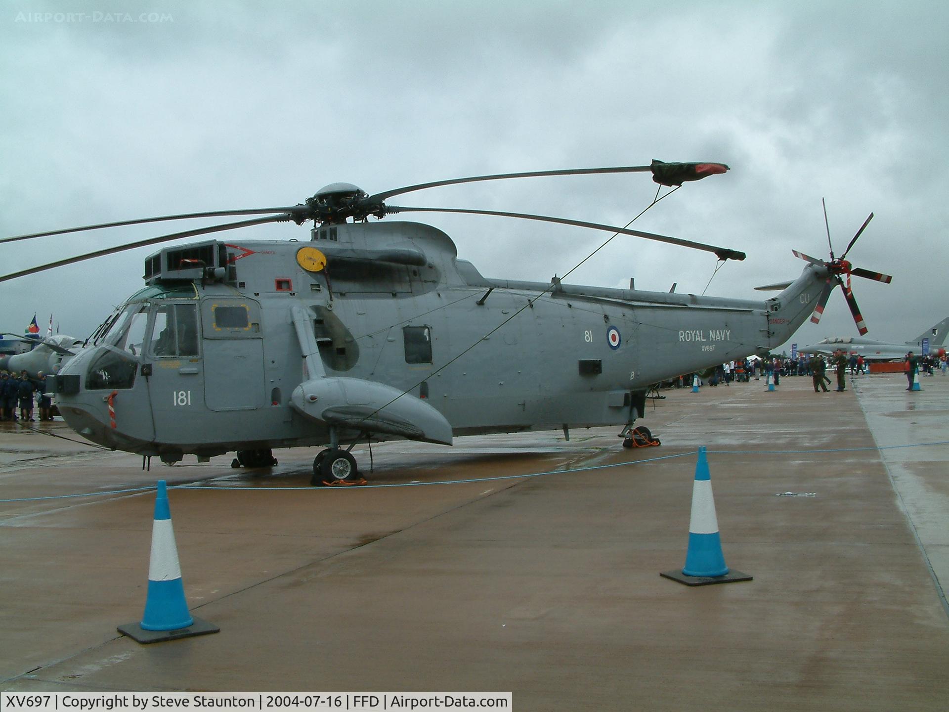 XV697, 1971 Westland Sea King ASaC.7 C/N WA668, Royal International Air Tattoo 2004