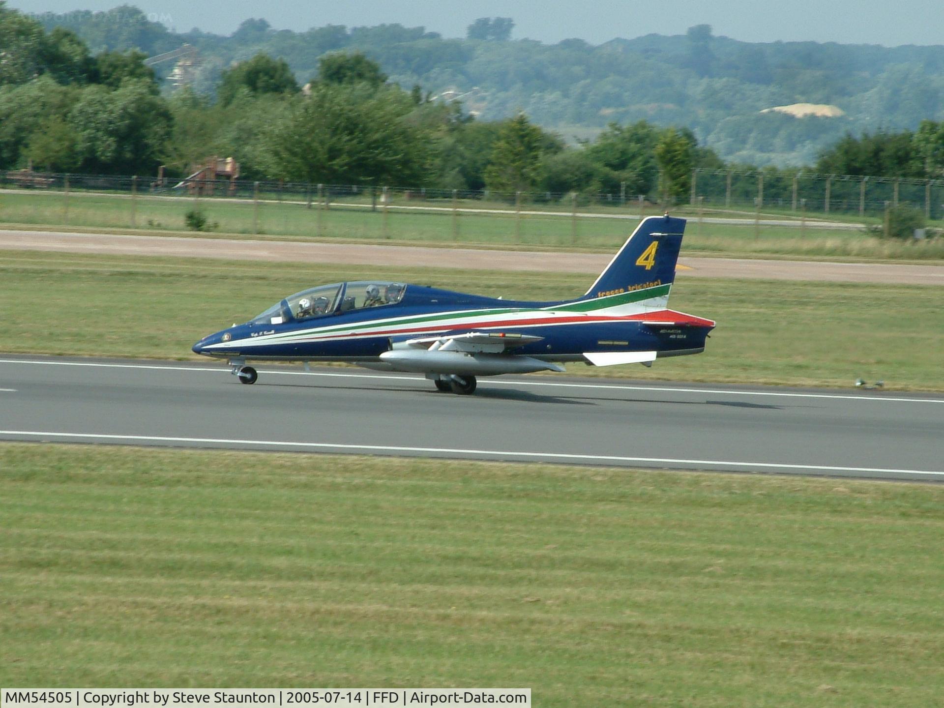 MM54505, Aermacchi MB-339A C/N 6716/111/AA053, Royal International Air Tattoo 2005