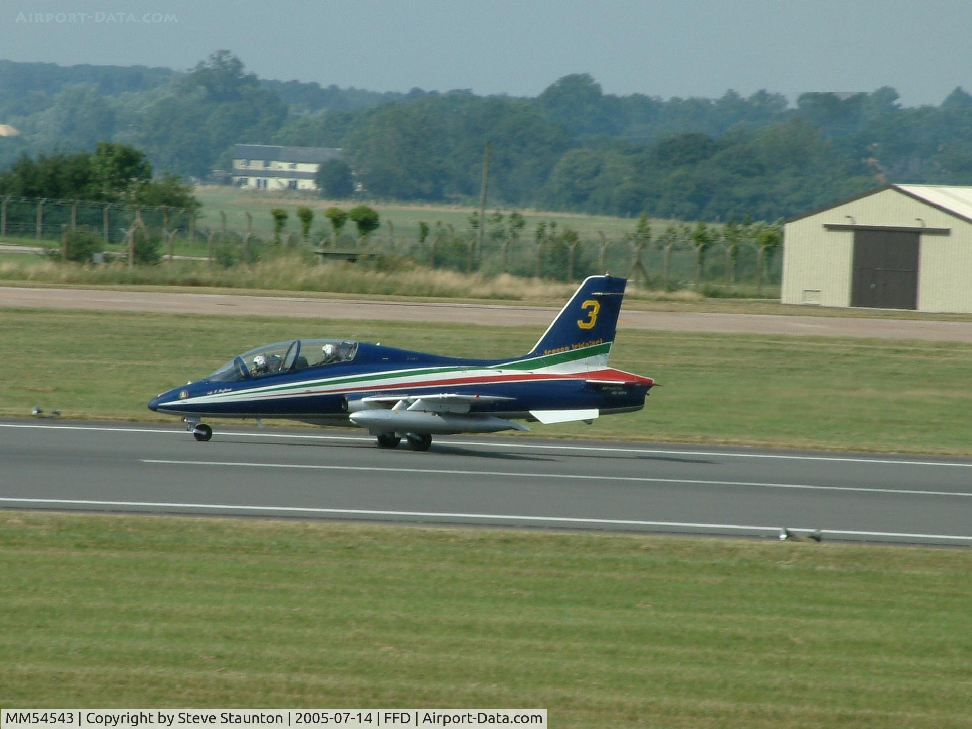 MM54543, Aermacchi MB-339A C/N 6764/152/AA075, Royal International Air Tattoo 2005