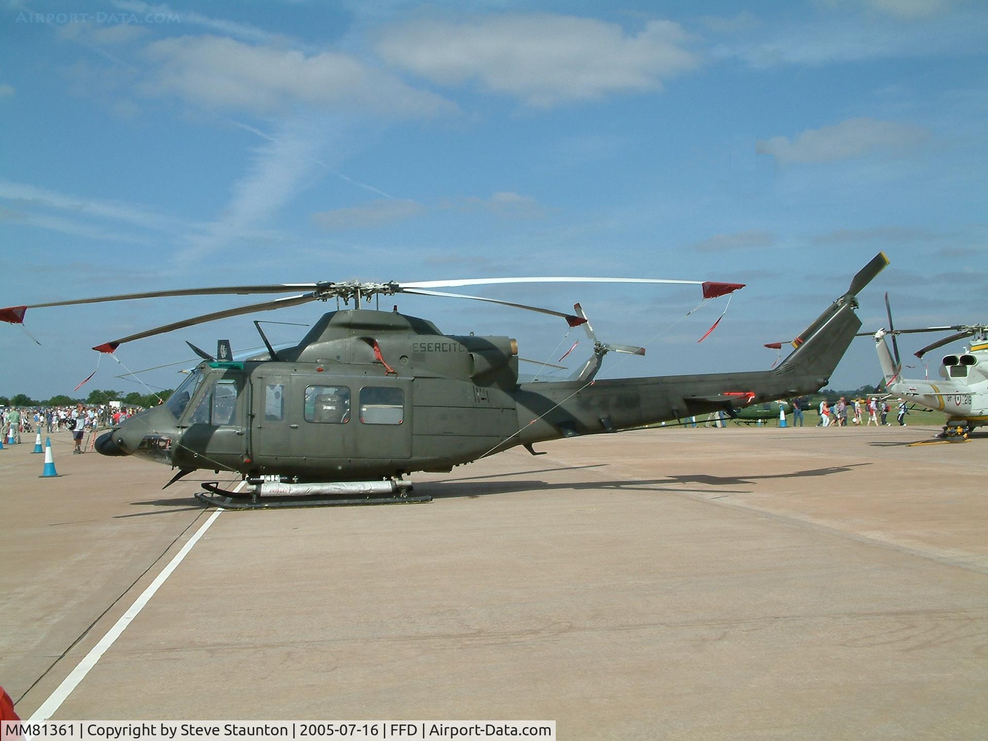 MM81361, Agusta AB-412 Grifone C/N 25585, Royal International Air Tattoo 2005