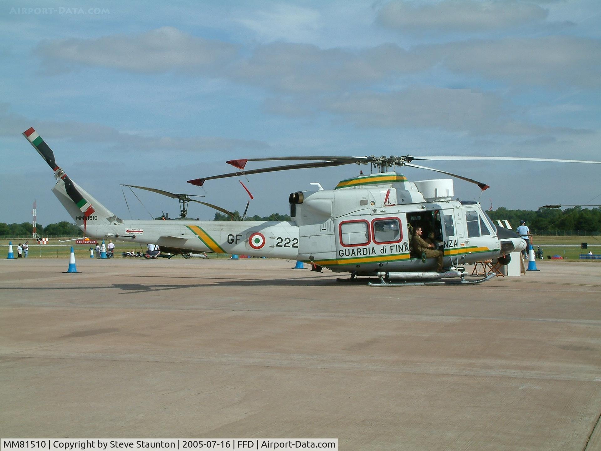 MM81510, Agusta AB-412HP Grifone C/N 25748, Royal International Air Tattoo 2005