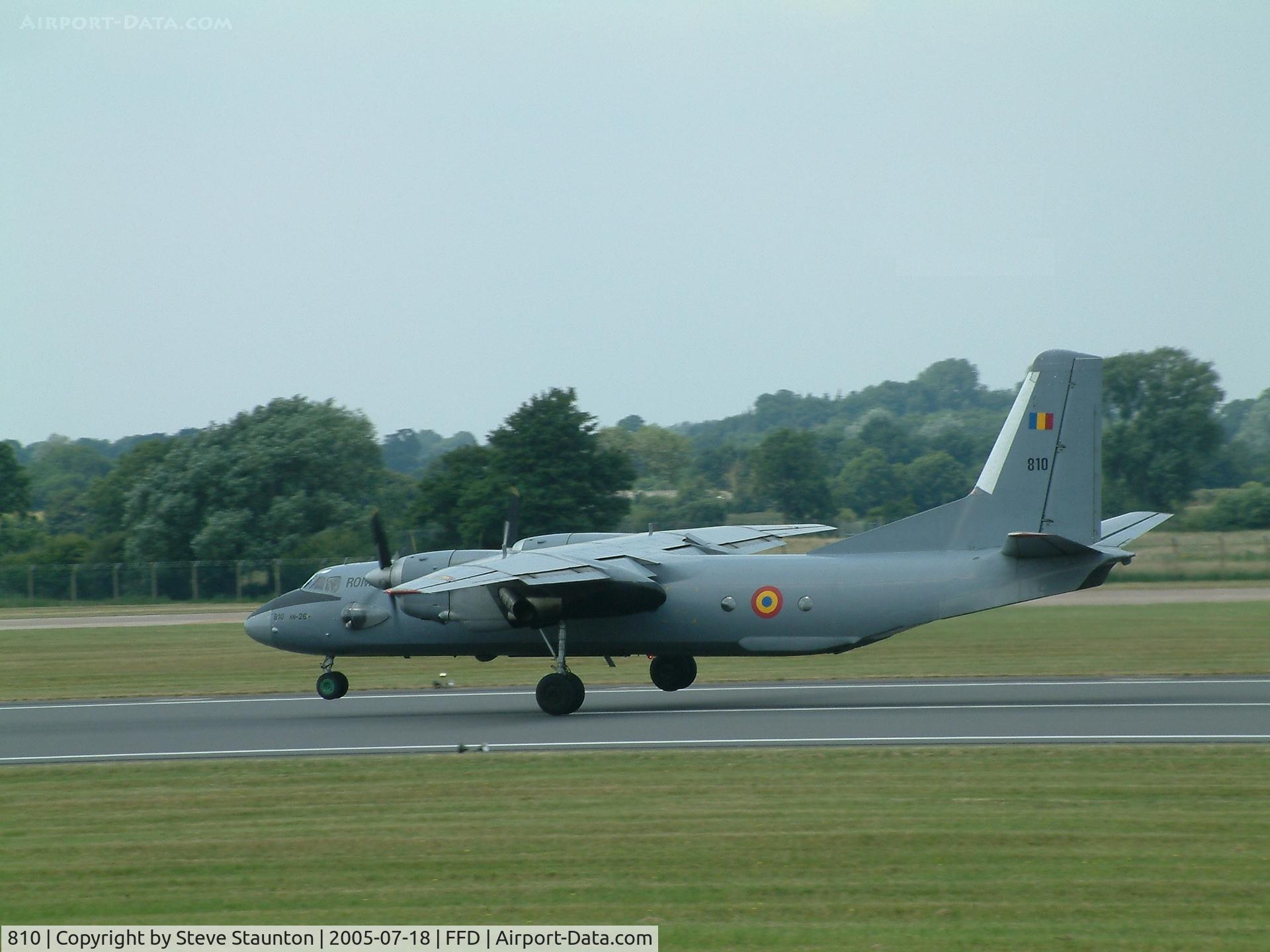 810, 1985 Antonov An-26 C/N 13810, Royal International Air Tattoo 2005