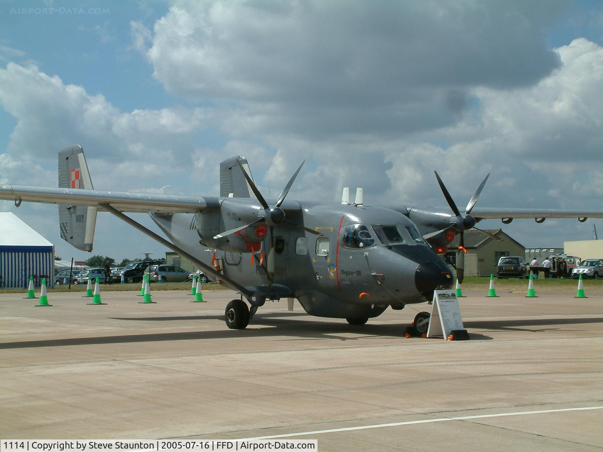 1114, PZL-Mielec M-28B1R Bryza 1R C/N AJG001-05, Royal International Air Tattoo 2005