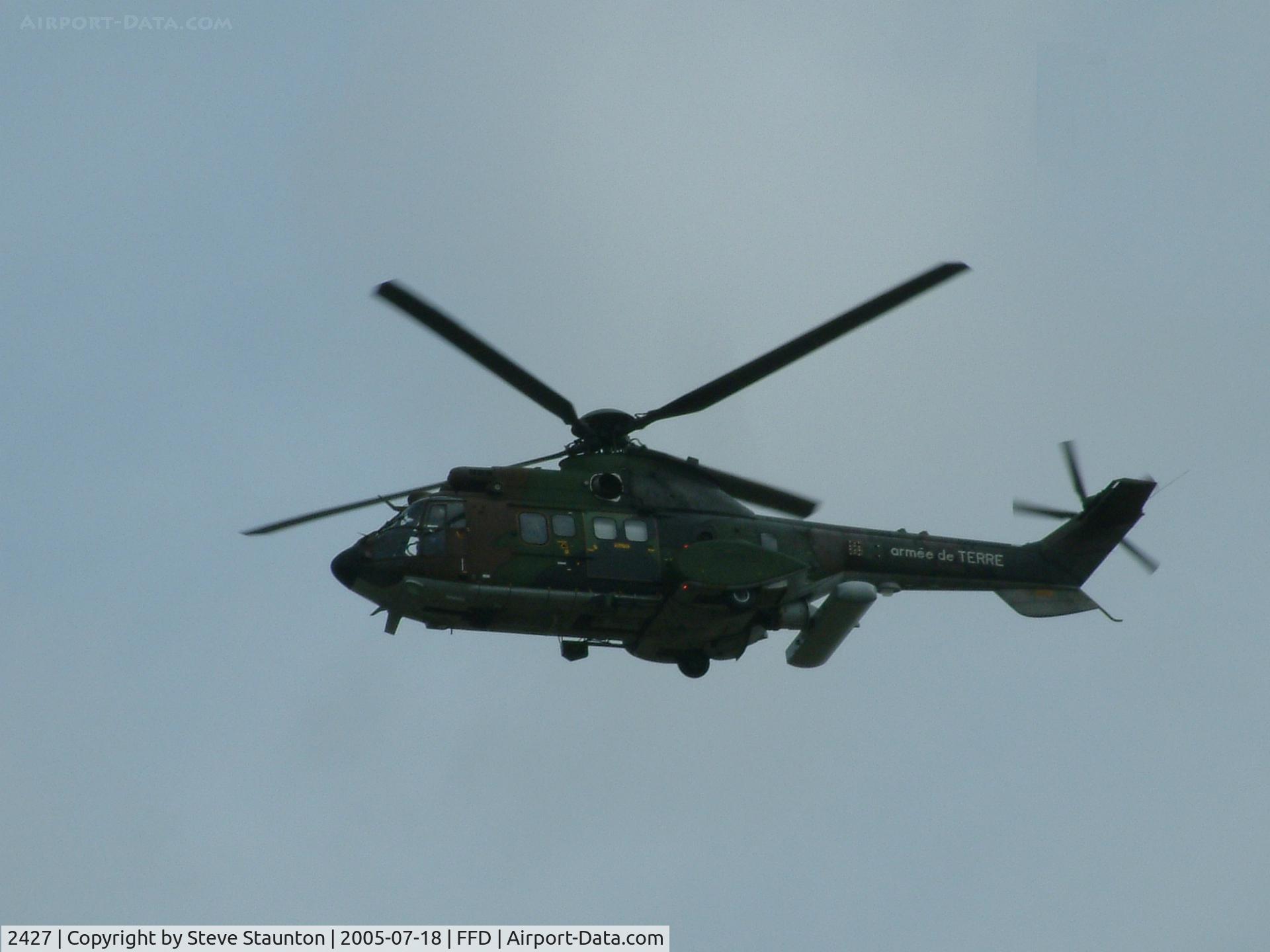 2427, Aérospatiale AS-532UL Cougar C/N 2427, Royal International Air Tattoo 2005
