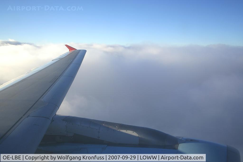 OE-LBE, 1998 Airbus A321-211 C/N 935, enroute to EGLL London-Heathrow