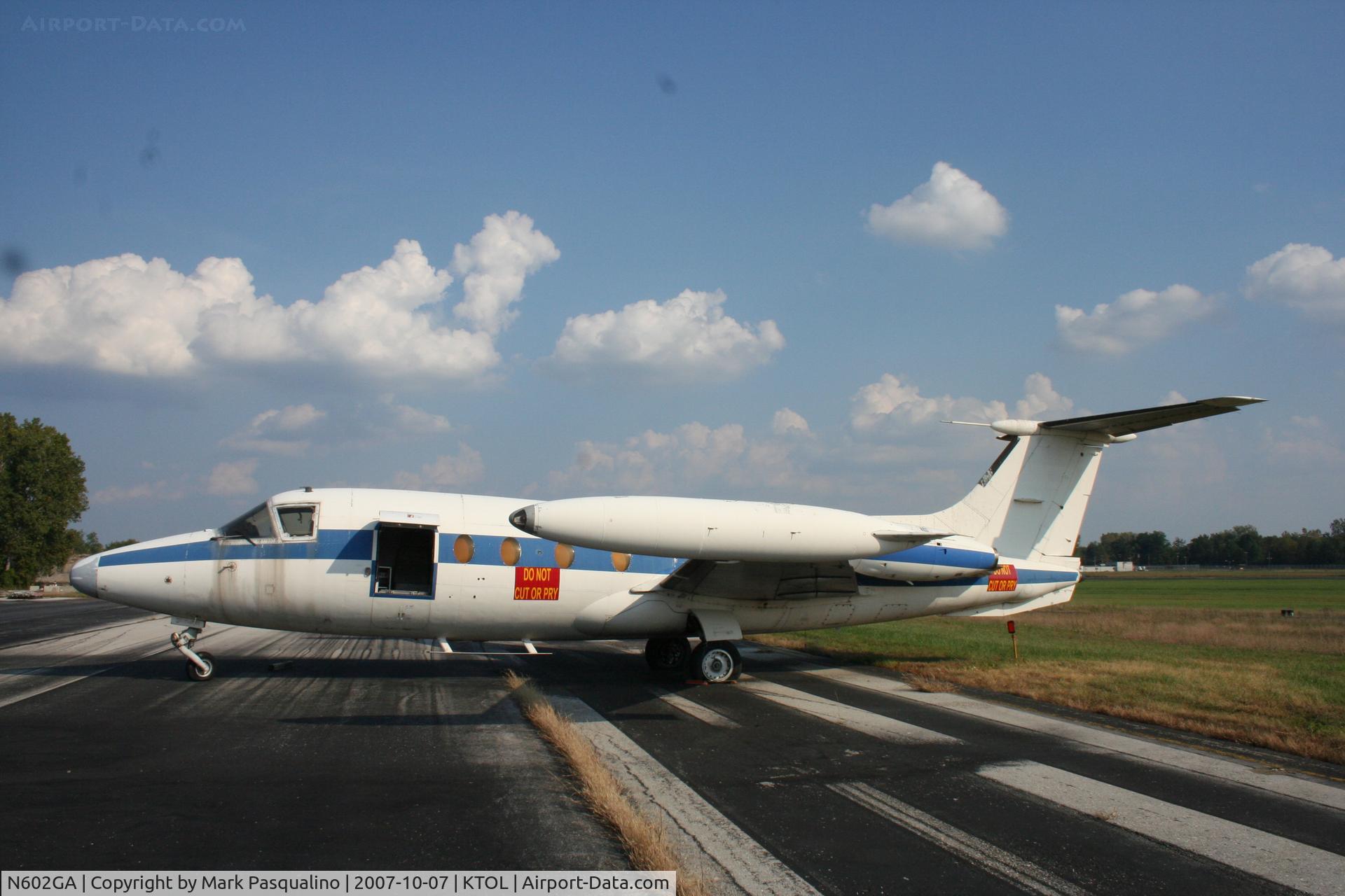 N602GA, Hamburger Flugzeugbau HFB 320 Hansa Jet C/N 1041, HFB 320 Hansa Jet