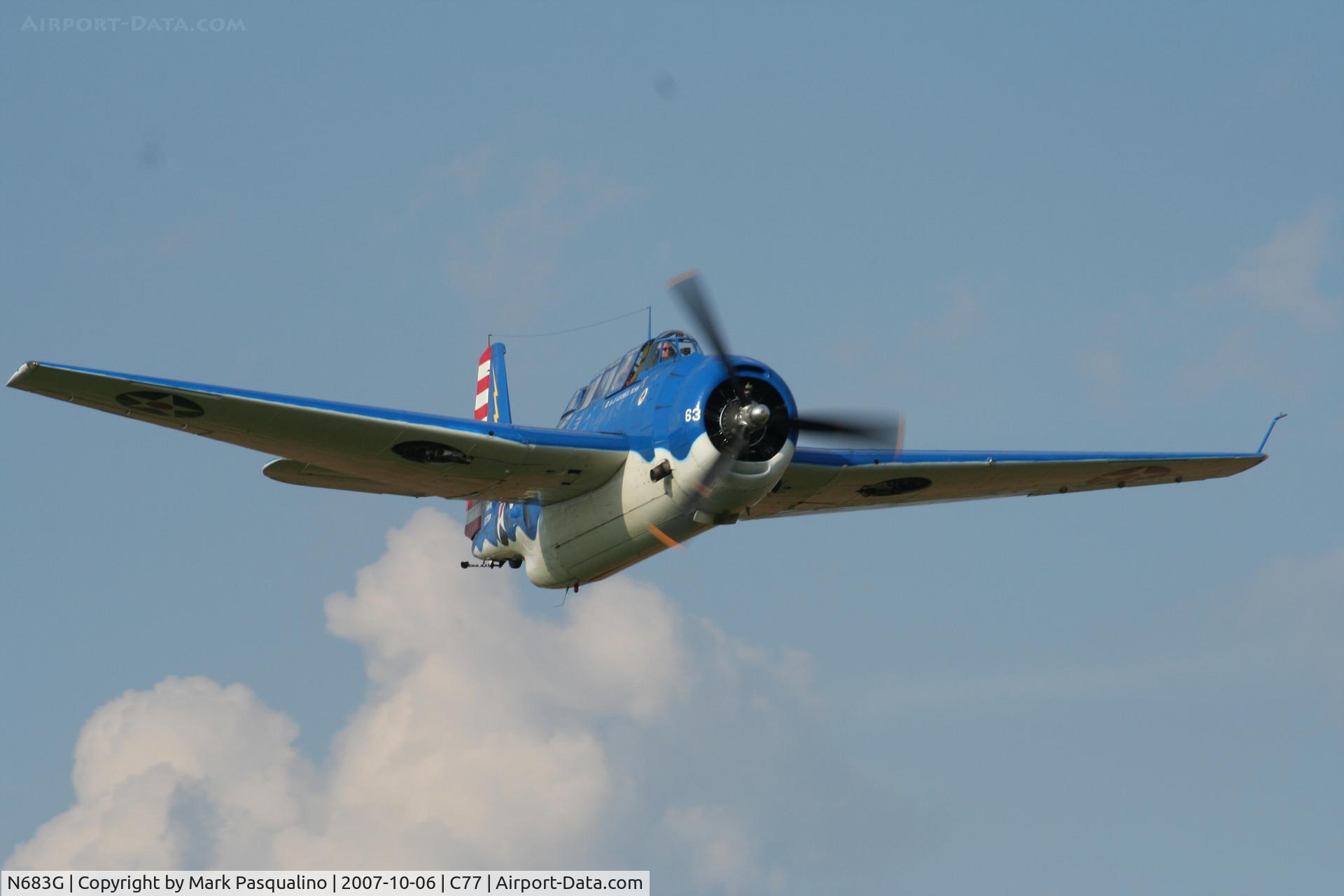 N683G, 1943 Grumman TBM-3E Avenger C/N 53768, Grumman TBM-3E