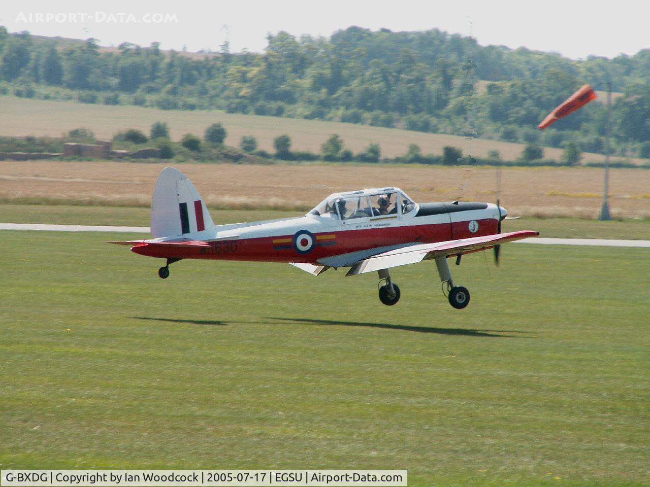 G-BXDG, 1950 De Havilland DHC-1 Chipmunk T.10 C/N C1/0644, DHC-1/Duxford (also carries WK630)