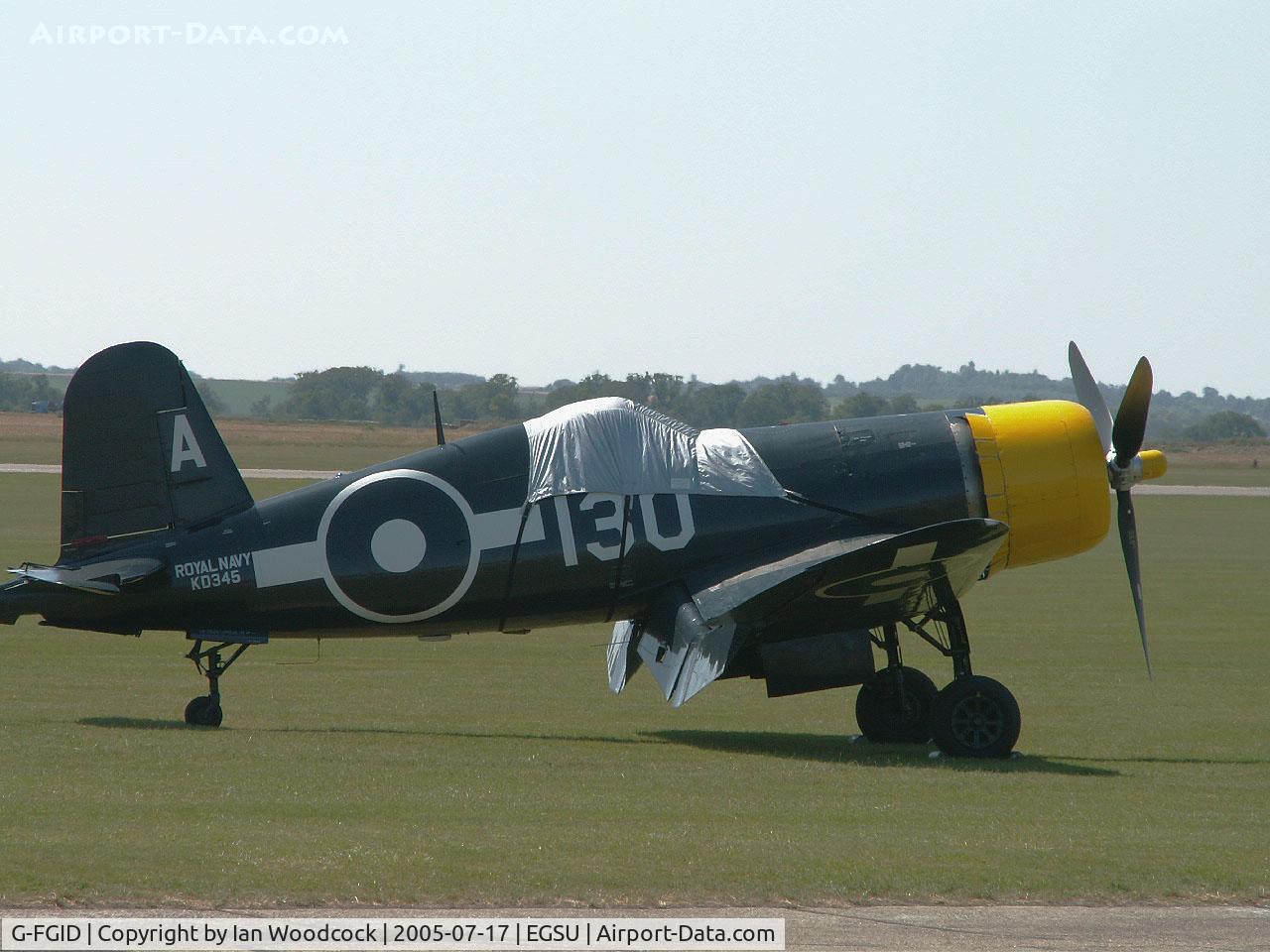 G-FGID, 1945 Goodyear FG-1D Corsair C/N 3111, FG-1D Corsair/Duxford