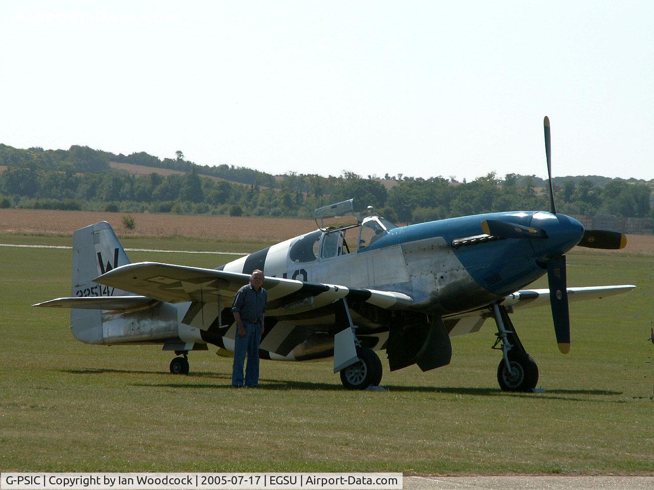 G-PSIC, 1943 North American P-51C Mustang C/N 103-26778, North American P-51C/Duxford