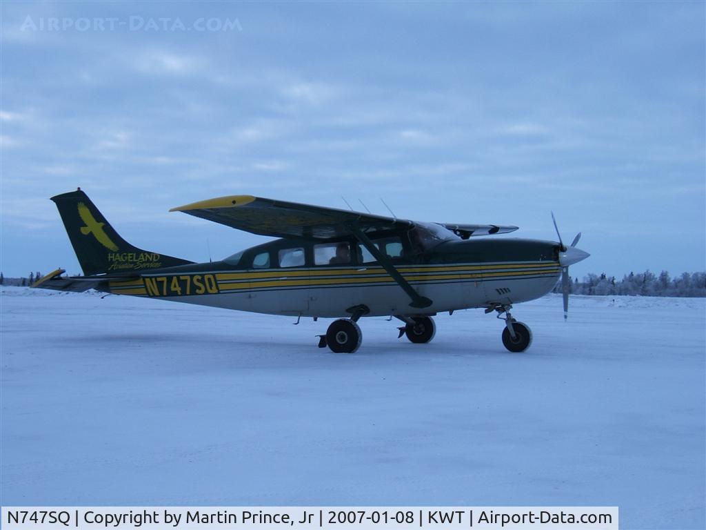 N747SQ, Cessna 207A C/N 20700387, Hageland Aviation in Kwethluk, Ak