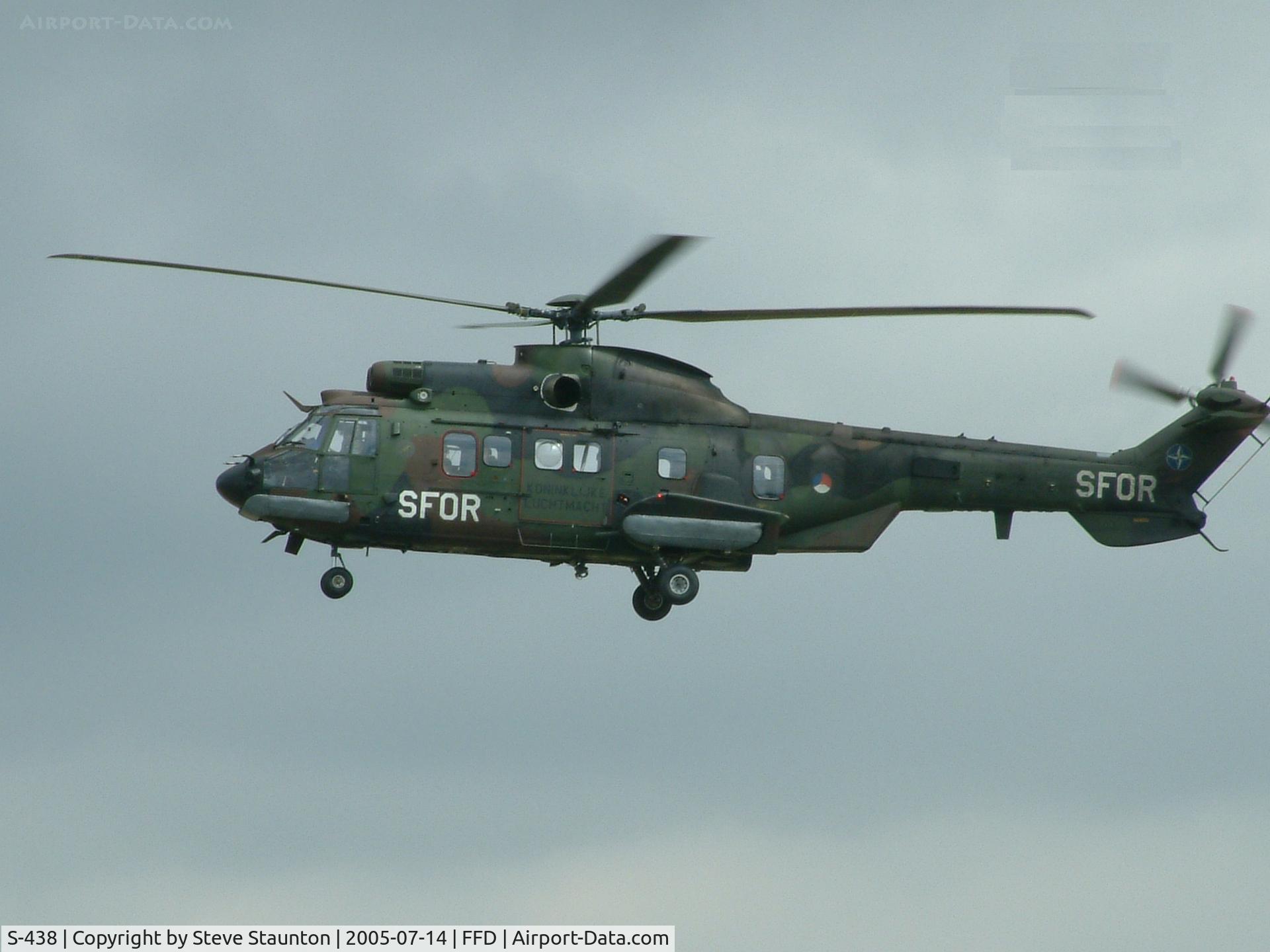 S-438, Eurocopter AS-532U2 Cougar C/N 2438, Royal International Air Tattoo 2005