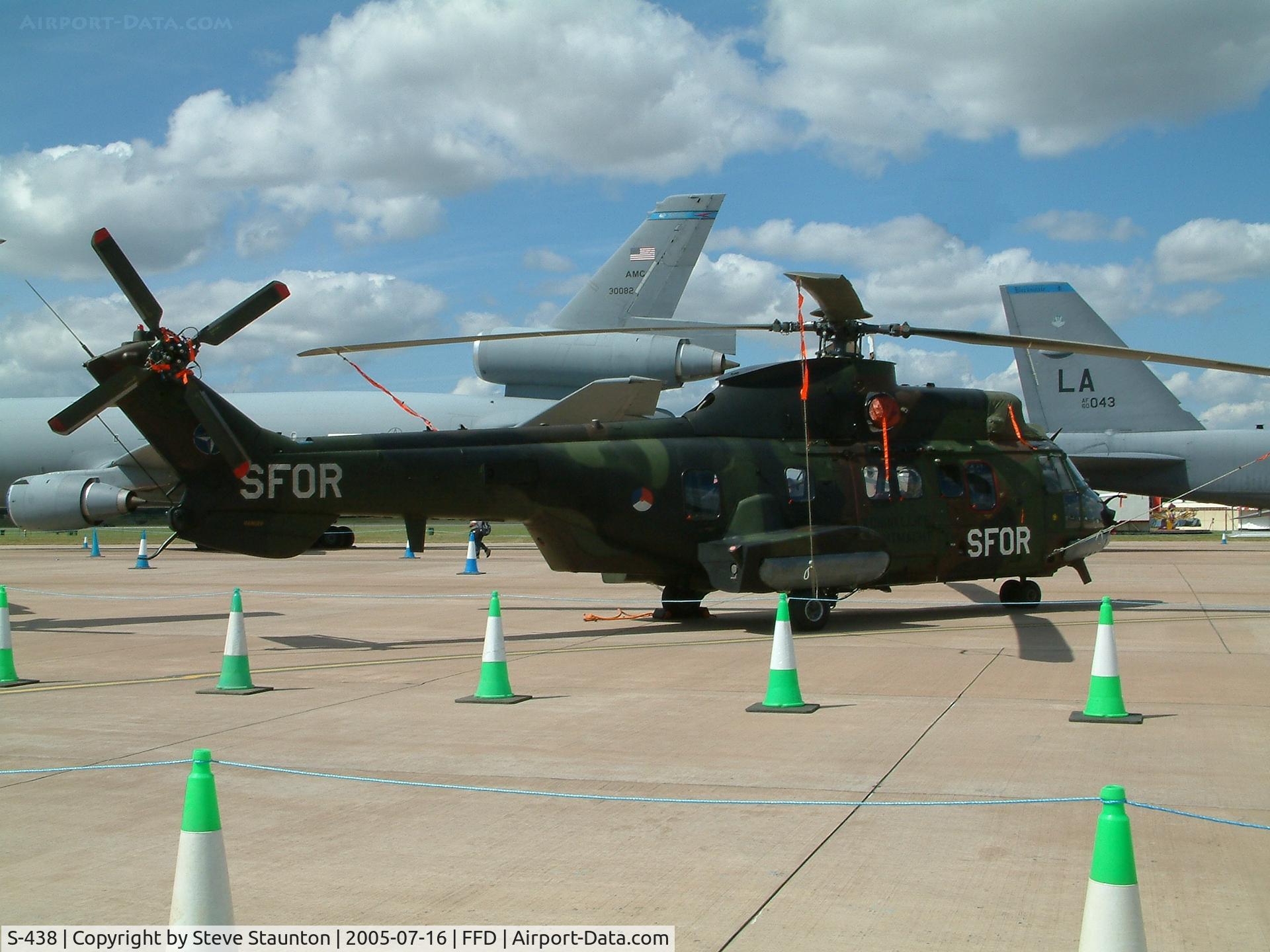 S-438, Eurocopter AS-532U2 Cougar C/N 2438, Royal International Air Tattoo 2005