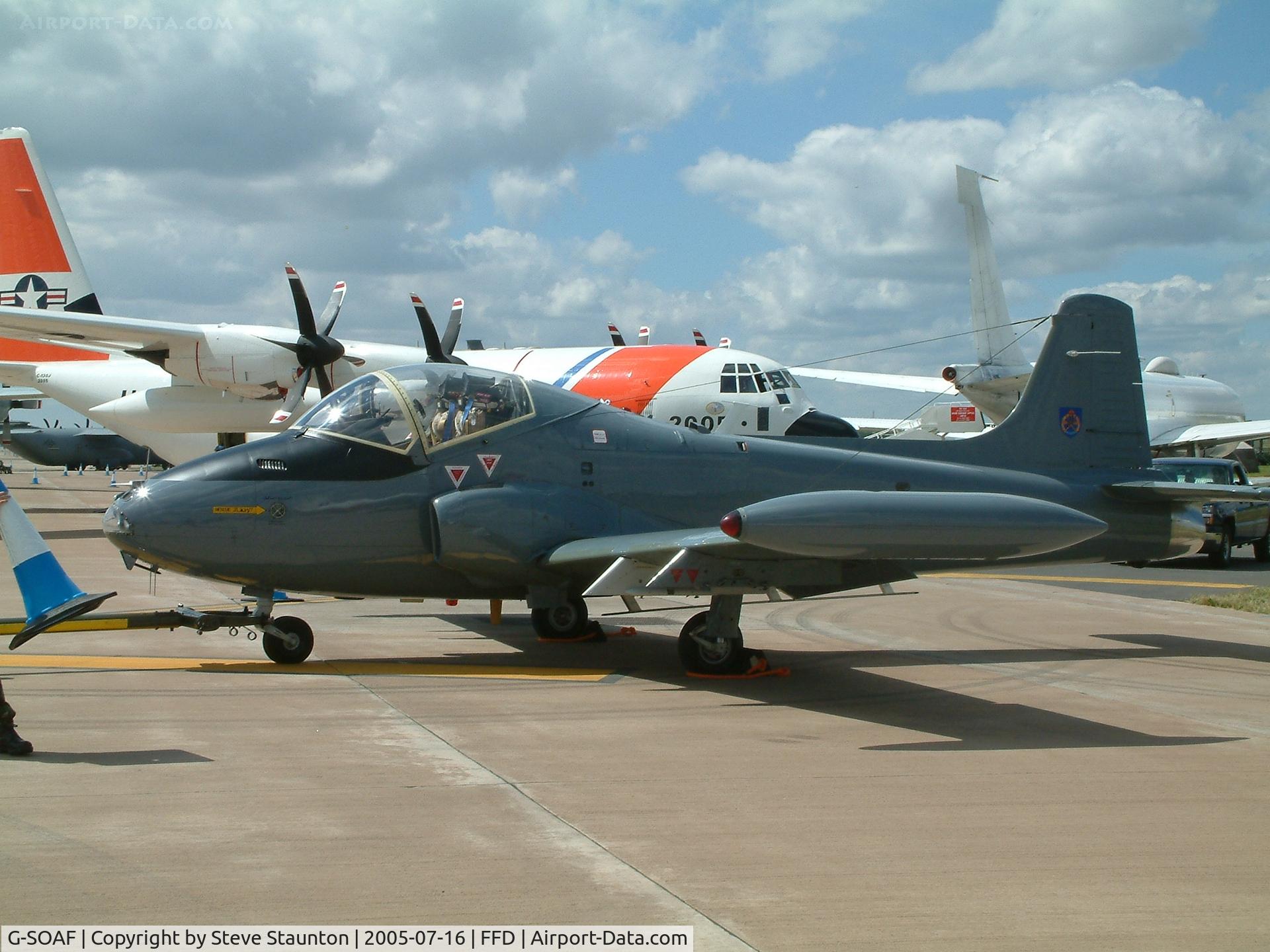 G-SOAF, 1986 BAC 167 Strikemaster Mk.82A C/N 425, Royal International Air Tattoo 2005