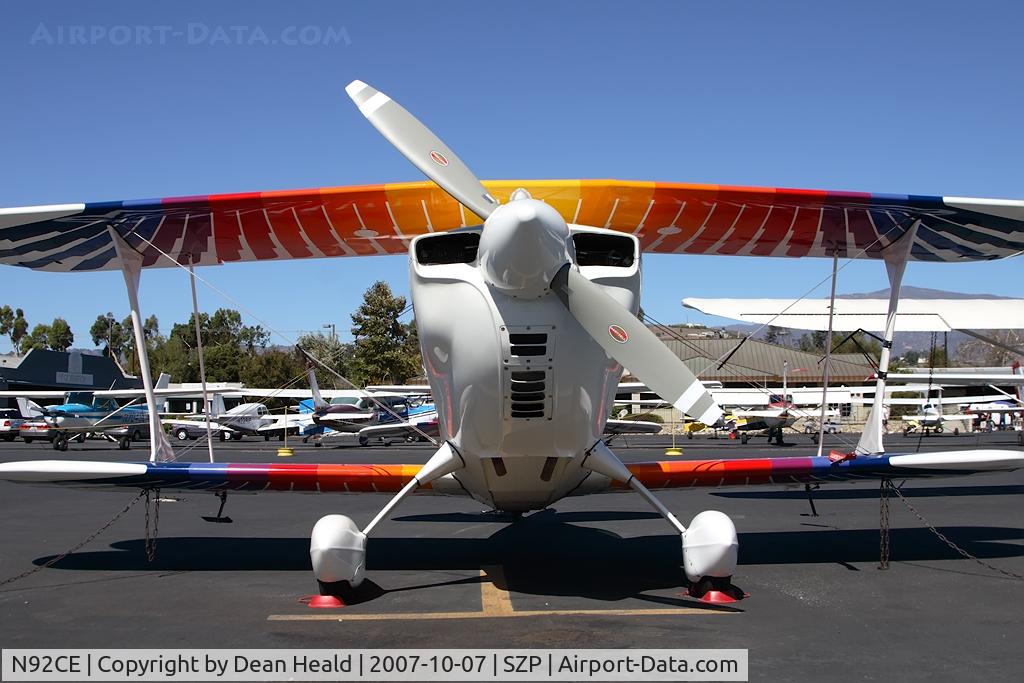 N92CE, Christen Eagle II C/N 0002 (N92CE), Christen Eagle II N92CE in attendance at the Santa Paula 